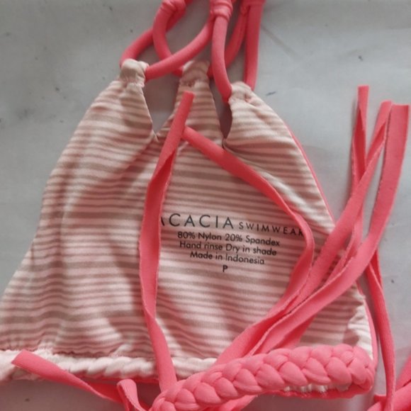 Acacia SWIM Tunnels Bikini Top Ginger - Picture 6 of 8